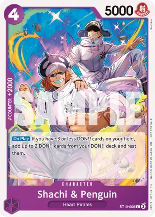 Shachi & Penguin ST10-008