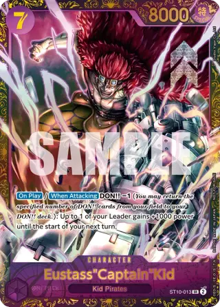 Eustass"Captain"Kid ST10-013