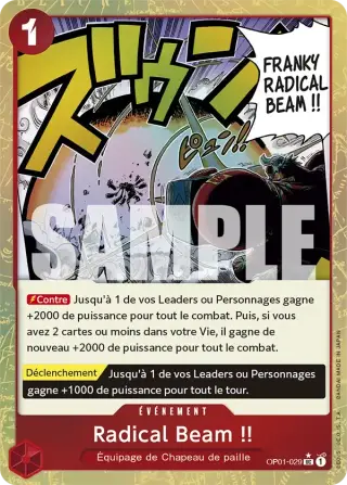 Radical Beam !! OP01-029