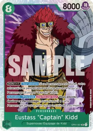 Eustass "Captain" Kidd OP01-051