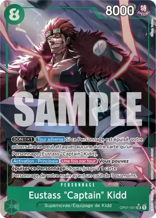 Eustass "Captain" Kidd OP01-051