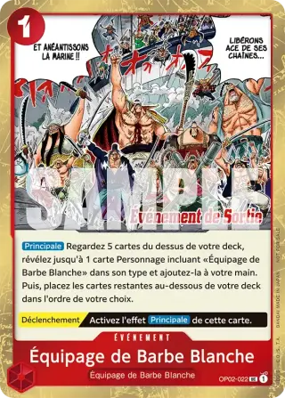 Équipage de Barbe Blanche OP02-022