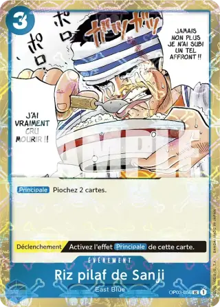 Riz pilaf de Sanji OP03-056