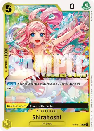 Shirahoshi OP03-116