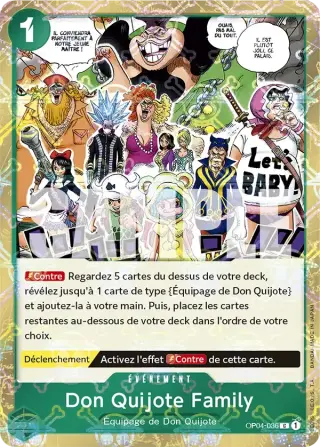 Don Quijote Family OP04-036