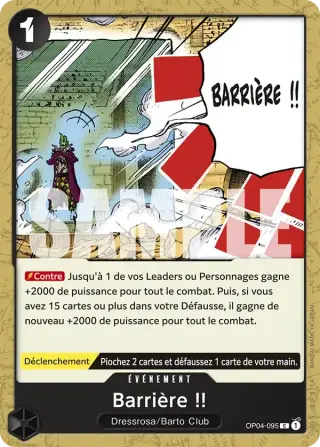 Barrière !! OP04-095