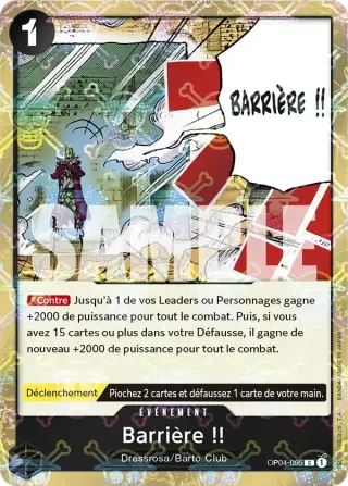 Barrière !! OP04-095