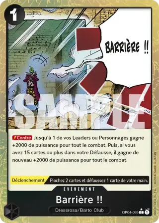 Barrière !! OP04-095