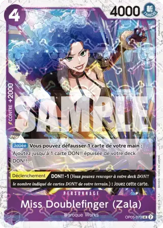 Miss Doublefinger (Zala) OP05-073