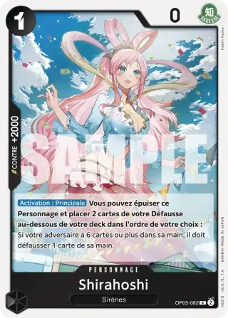 Shirahoshi OP05-082