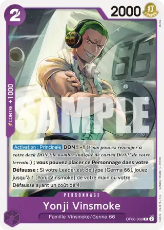 Yonji Vinsmoke OP06-066