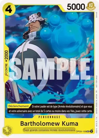 Bartholomew Kuma OP09-108