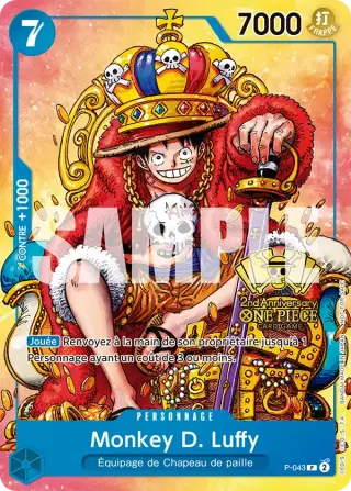 Monkey D. Luffy P-043