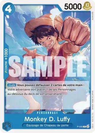 Monkey D. Luffy P-055