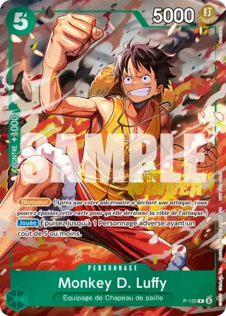 Monkey D. Luffy P-135
