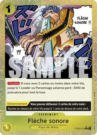 Flèche sonore ST09-014